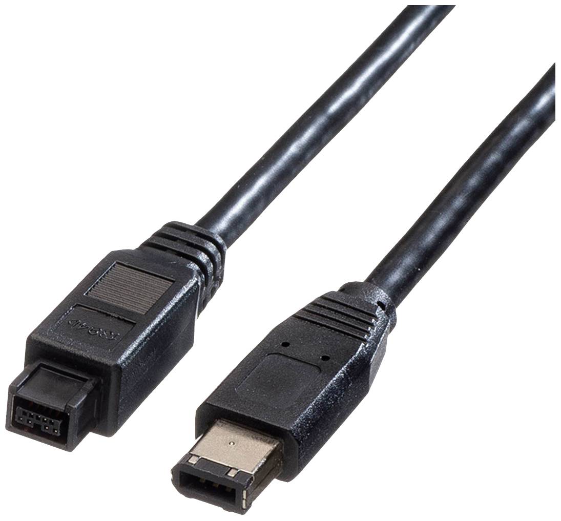 ROLINE Cavo IEEE 1394b / IEEE 1394, 9/6 pin, nero, 1,8 m