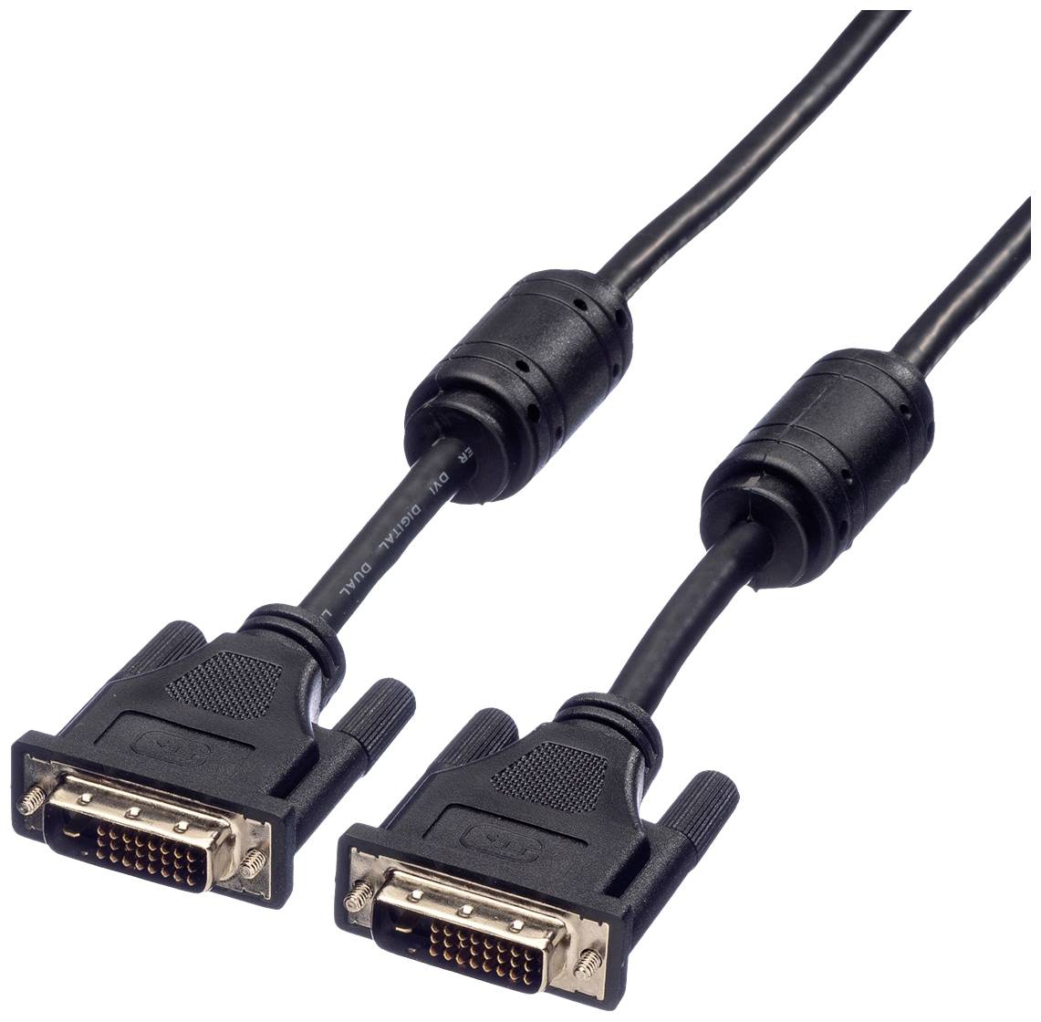 Cavo monitor ROLINE DVI, ST-ST, (24+1) dual link, 2 m