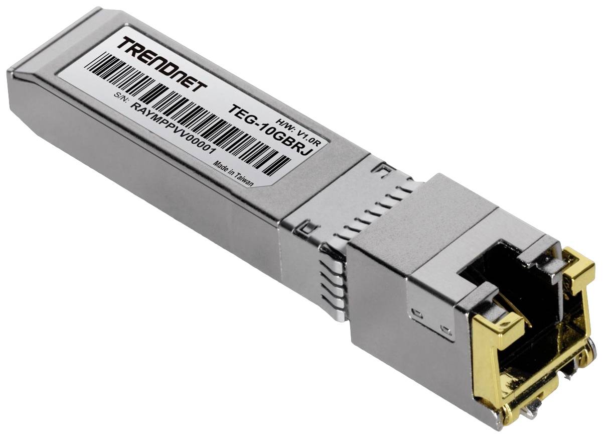 Modulo SFP+ 10G RJ-45 di TRENDnet TEG-10GBRJ