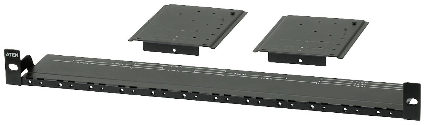 ATEN VE-RMK1U 19 pollici Modulo montaggio rack Nero