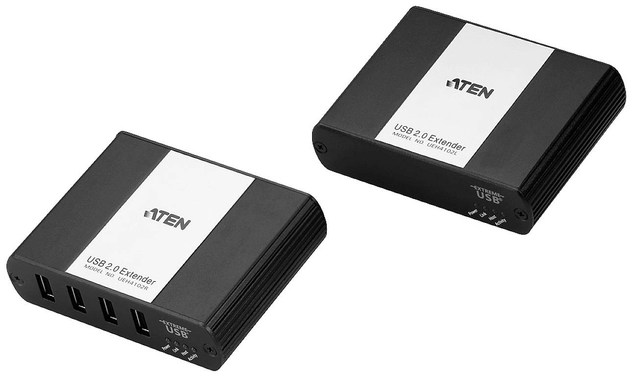 Estensore CAT5 USB 2.0 a 4 porte su LAN ATEN UEH4102