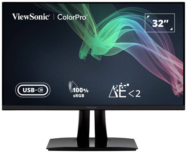 Viewsonic VP3256-4K LED monitor 80 cm (31.5 palca) En.trieda 2021 G (A - G) 3840 x 2160 Pixel UHD 5 ms DisplayPort, HDMI ™, USB-C® IPS LED