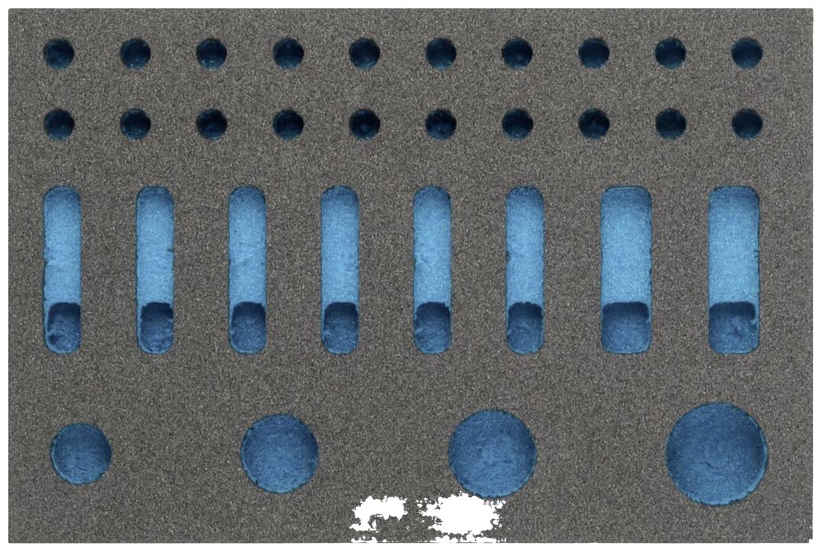 Hazet 163-346L 163-346L Inserto in schiuma (L x L) 172 mm x 114 mm