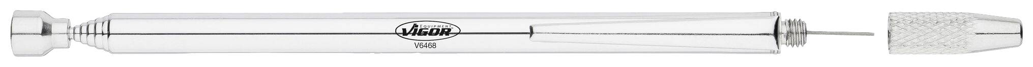 Kovová striekačka s vymeniteľnou ihlou, často používaná na lekárske účely alebo presné dávkovanie kvapalín.