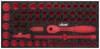 Vigor V4973-L V4973-L penová vložka do kufra (d x š) 393 mm x 188 mm