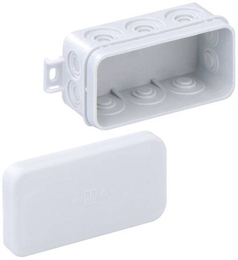 Spelsberg 31090801 Boîte de raccordement (L x l x H) 43 x 89 x 38 mm gris IP55 10 pc(s) 2