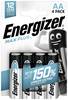 Energizer Max Plus tužková batéria typu AA alkalicko-mangánová, 1.5 V, 4 ks