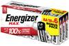 Energizer Max tužková batéria typu AA alkalicko-mangánová, 1.5 V, 24 ks