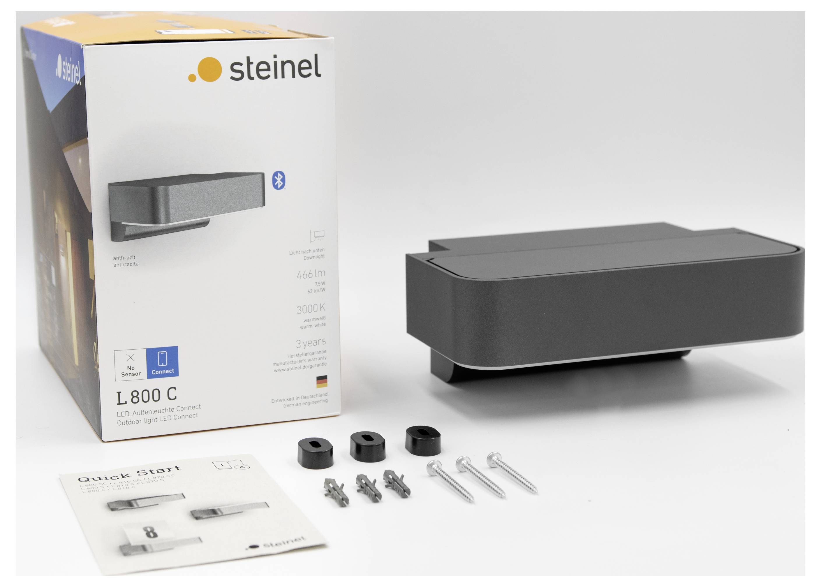 Steinel L 800 MC ANT EU 079291 vonkajšie osvetlenie  LED bez 7.5 W antracitová-4