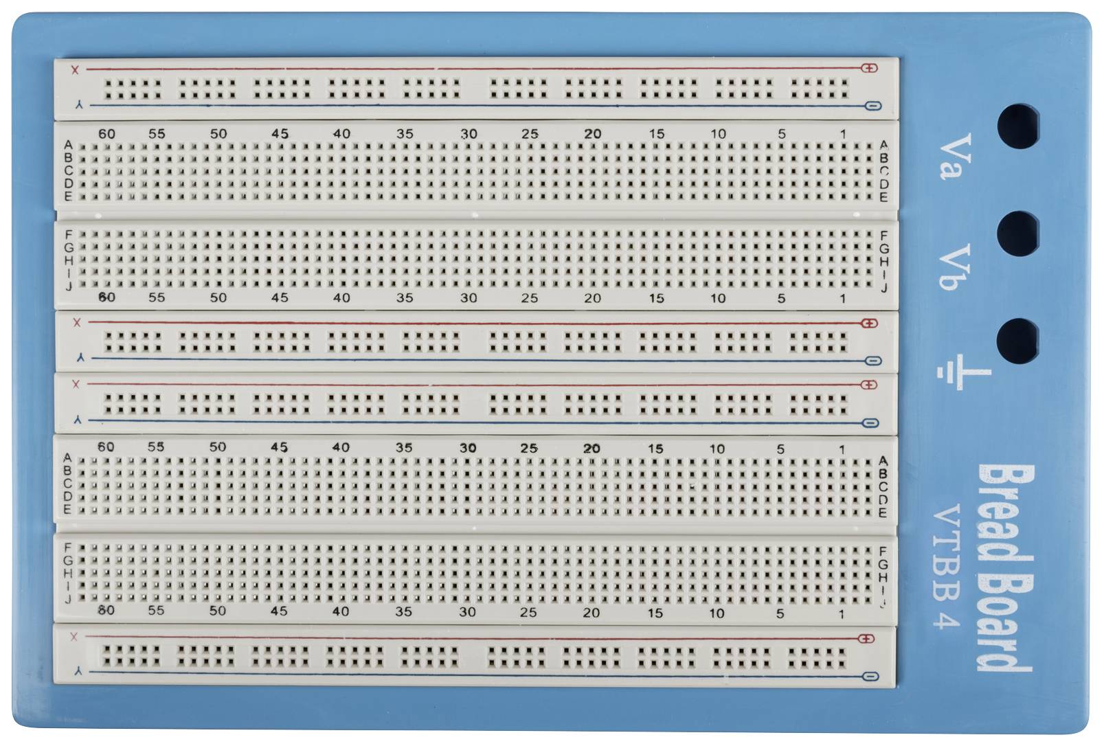 Velleman Breadboard (l x b x h) 22 x 1.8 x 15 cm 1 stuk(s) afbeelding