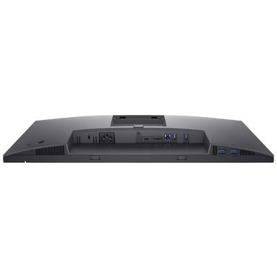 Zadná strana počítačového monitora s portami: napájanie, HDMI, DisplayPort, USB 3.0.