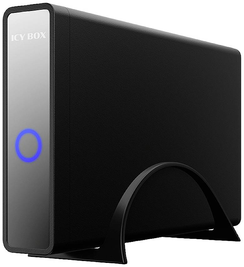 ICY BOX 60087 Custodia per hard disk da 3.5, Contenitore Hard Disk da 2.5 3.5 pollici, 2.5 pollici USB-C®, USB 3.2 (Gen 2)