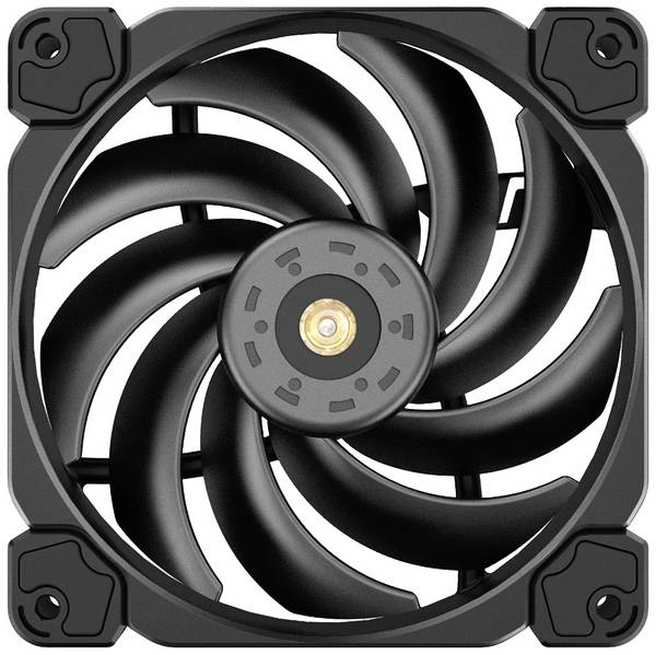 Jonsbo HF-120 PWM PC vetrák s krytom čierna (š x v x h) 120 x 25 x 120 mm