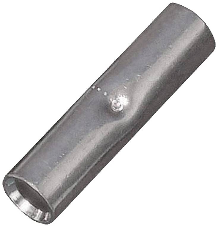 Kovový, rúrkovitý predmet s malým výstupkom v strede, pravdepodobne súčasť väčšieho mechanizmu.