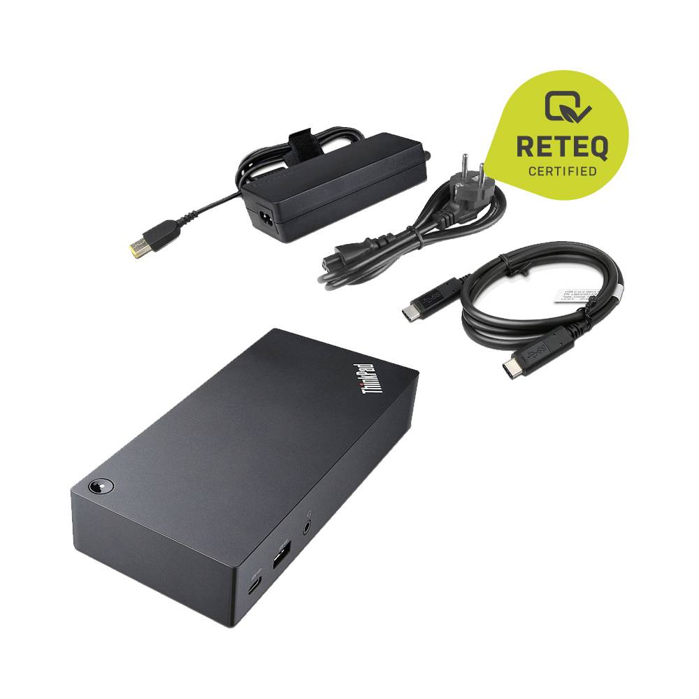 Lenovo USB-C® dokovacia stanica repasované, stav veľmi dobrý ThinkPad USB-C Dock Vhodné pre značky: Lenovo Lenovo Thinkp-0