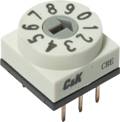 C & K Switches CRE08RRDM0A Codeerschakelaar BCD Schakelposities 8 1 stuk(s) Tube afbeelding