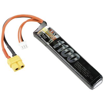 Reely RE-7747020 akupack Li-Pol, 7.4 V, 1100 mAh, články 2, 15 C, SoftCase, XT60