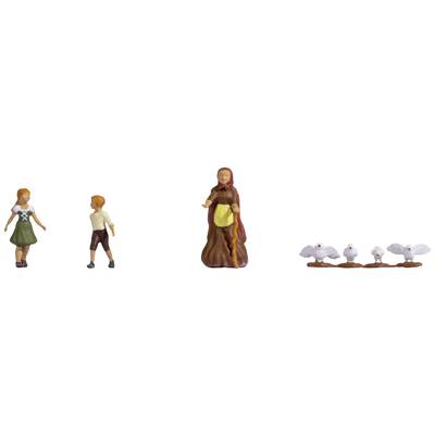 NOCH H0 Hansel a Gretel s čarodejnicou natrená