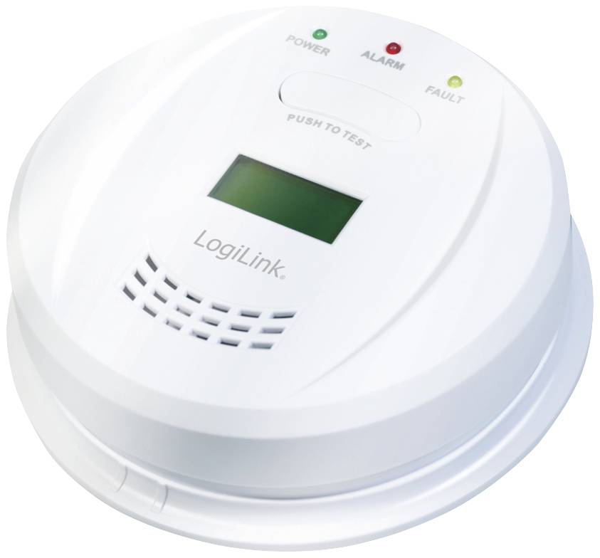 LogiLink SC0111 Rilevatore monossido di carbonio a batteria Rileva Monossido di carbonio