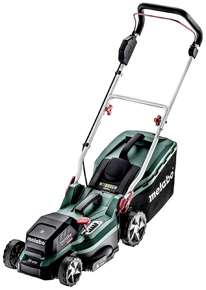 Metabo RM 36-18 LTX BL 36 na akumulátor akumulátorová kosačka na trávu 2 akumulátory, vr. nabíjačky 18 V Šírka kosenia 3