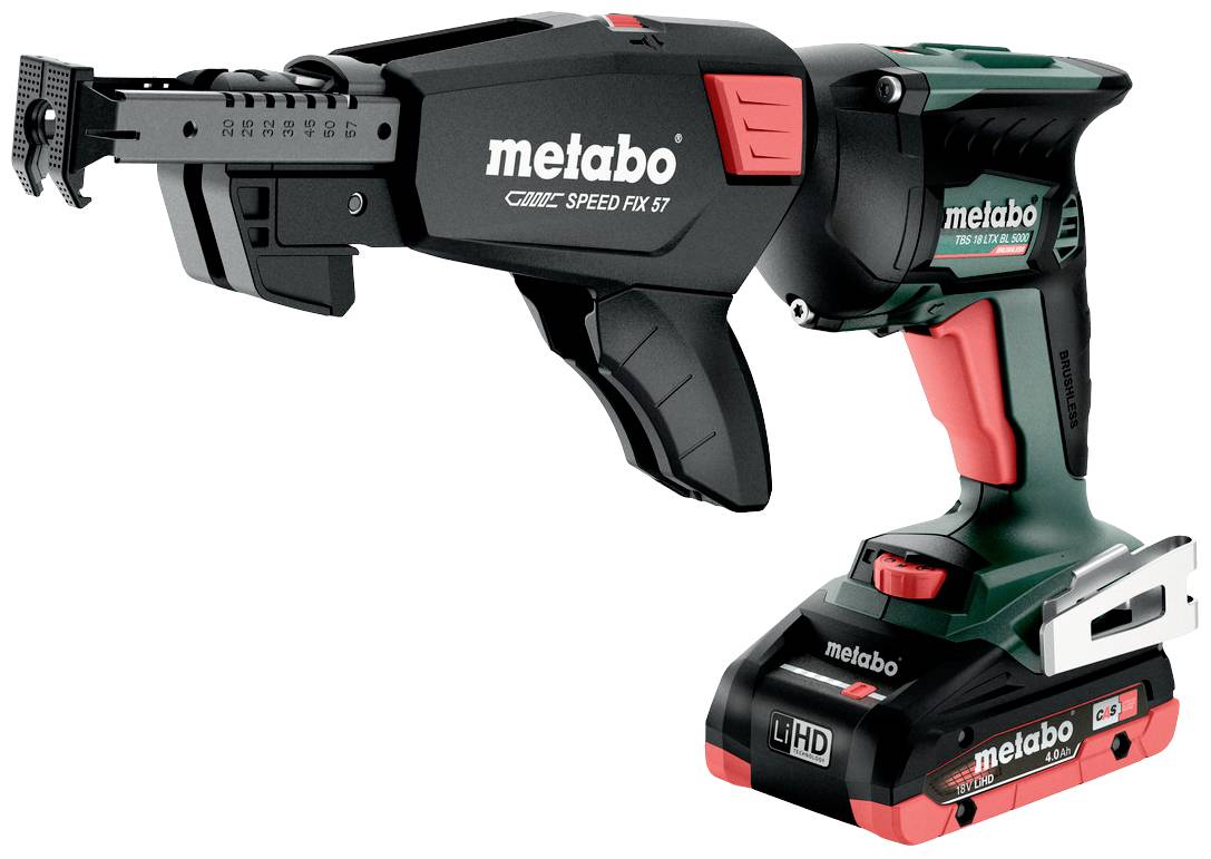Metabo HBS 18 LTX BL 5000 620063540 Borrskruvdragare batteri 18 V 4.0 Ah LiHD