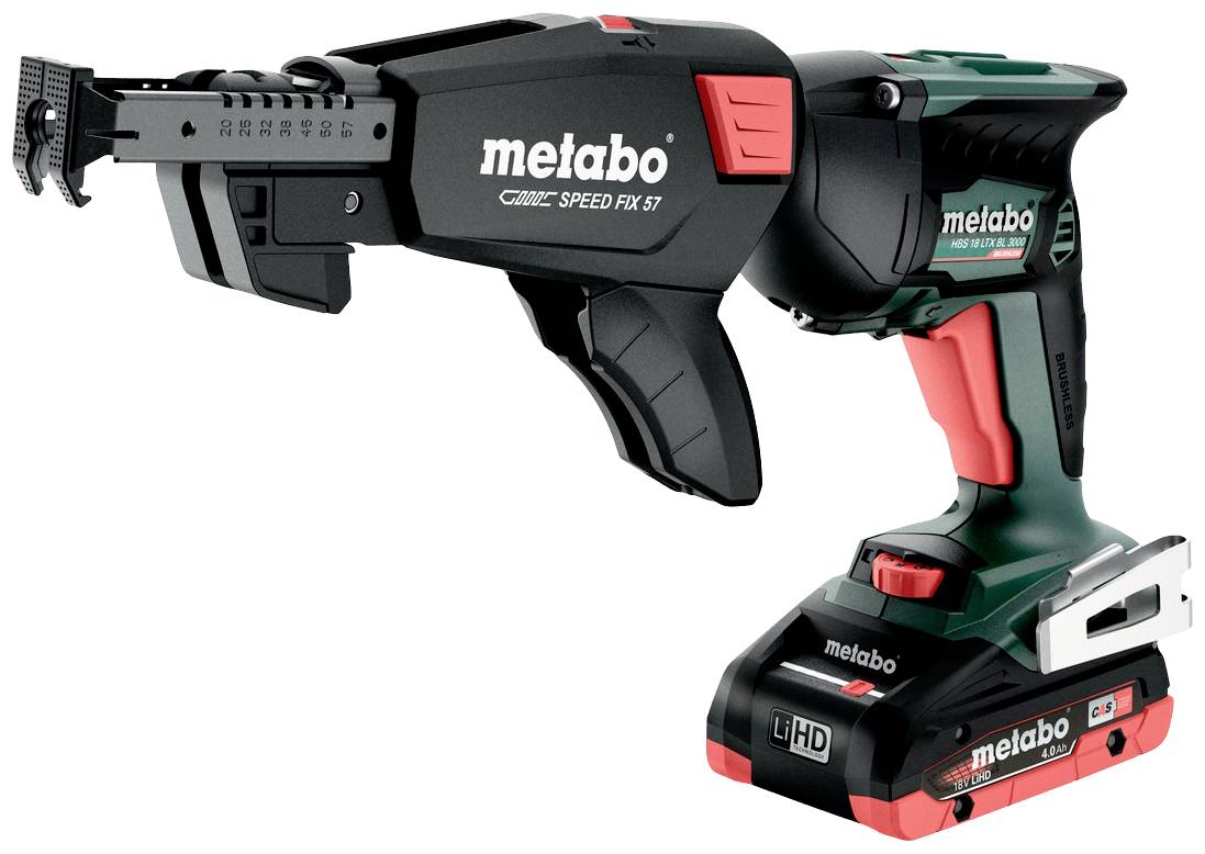Metabo HBS 18 LTX BL 3000 620062540 Trapano avvitatore a batteria 18 V 4.0 Ah LiHD