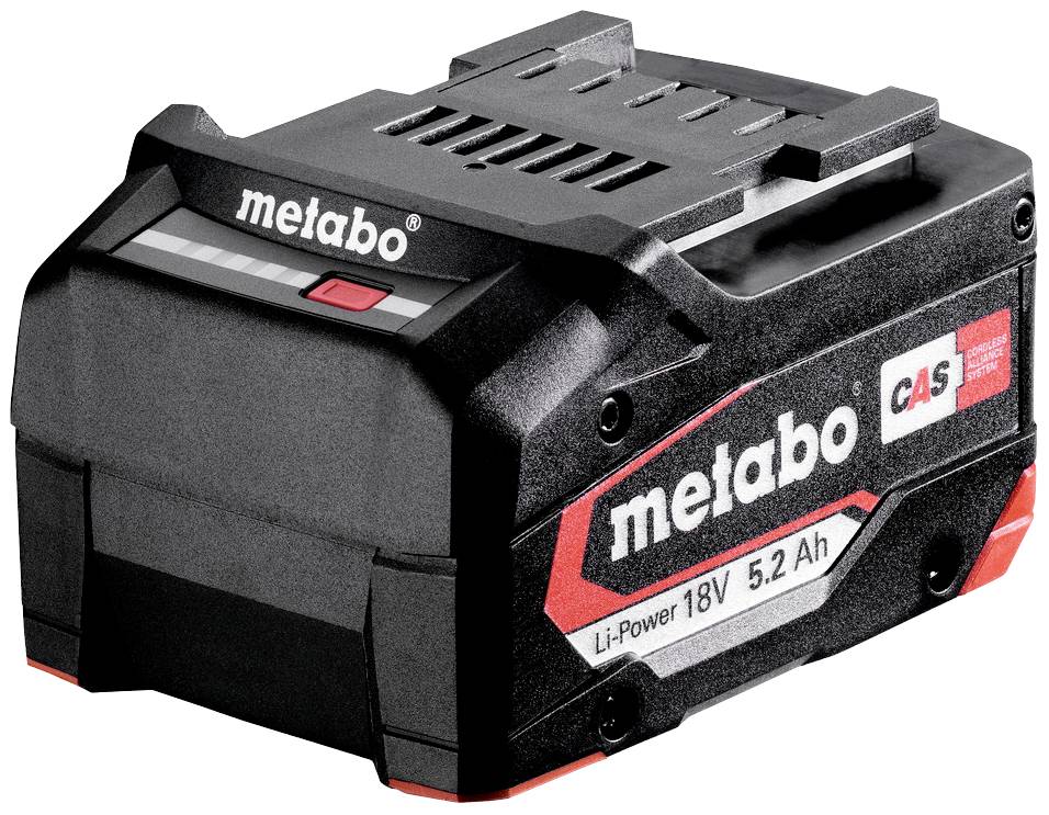 Metabo Li-Power Akkupack 18 V - 5,2 Ah AIR COOLED 625028000 Batteria per elettroutensile 18 V 5.2 Ah Li-Ion