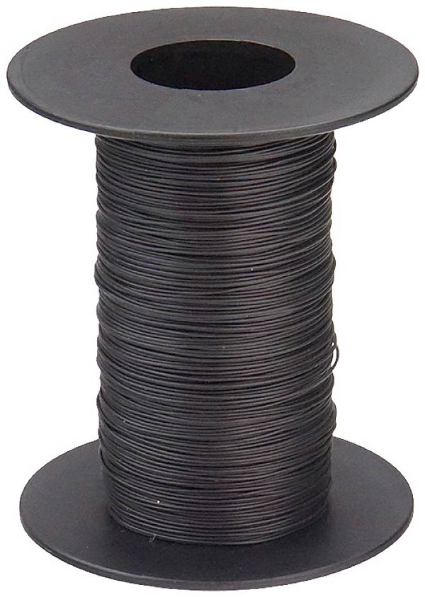 Donau Elektronik 110-1-100 opletenie / lanko, 1 x 0.04 mm², čierna, 100 m