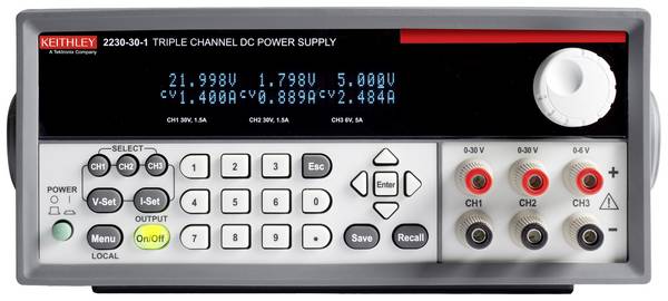 Keithley 2230-60-3 laboratórny zdroj s nastaviteľným napätím, 0 - 60 V/DC, 0 - 3 A, 375 W, výstup 3 x, 2230-60-3