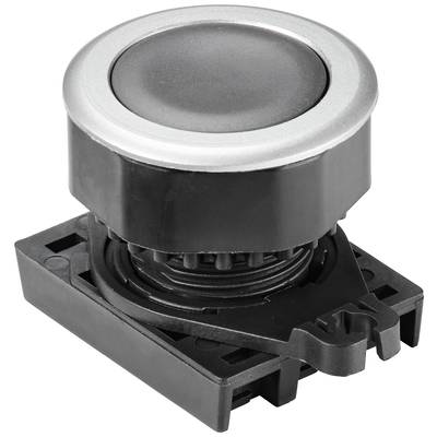 TRU COMPONENTS S3PF-P1K tlačidlo tlačidlo čierna 1 ks
