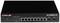 Sieťový prepínač s ôsmimi ethernetovými portami a dvomi ďalšími portami na pravej strane. Model: GS-5208PLG V2.