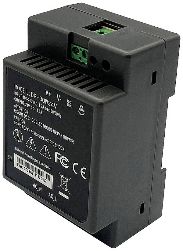 EDIMAX DP-30W24V sieťový zdroj na montážnu lištu (DIN lištu), 24 V/DC, 1.5 A, 30 W