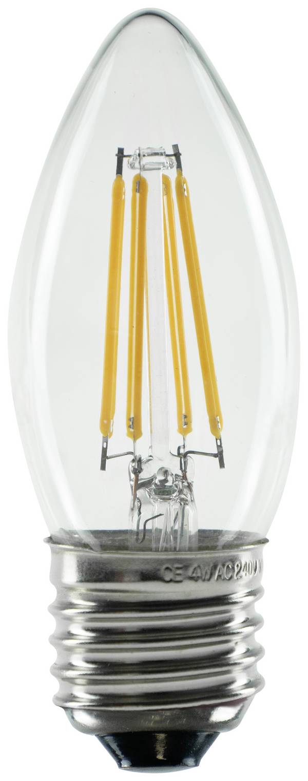 Segula 55314 LED  En.trieda 2021 G (A - G) E27 sviečkový tvar 3.2 W = 26 W teplá biela (Ø x v) 35 mm x 100 mm stmievateľná 1 ks