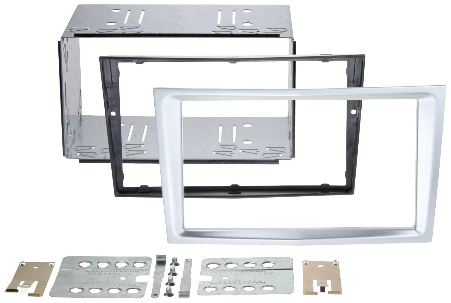 ACV 381230-24-4 Mascherina per installazione autoradio doppio DIN Adatto per (marca auto): Opel