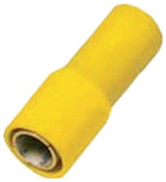 Intercable 180939 4 mm² 6 mm² Ø pin: 6 mm úplne izolované žltá 100 ks-0