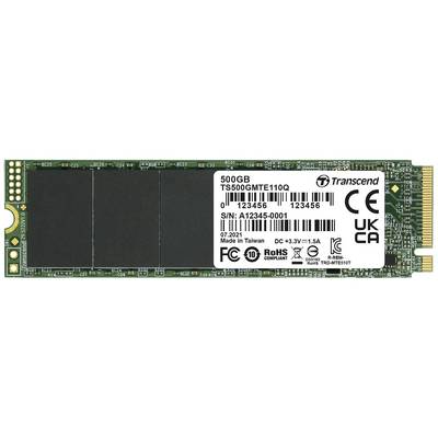 'Transcend 500GB SSD disk, model TS500GMTE110Q, sériové číslo A12345-0001, vyrobené na Taiwane, júl 2021, certifikované CE a RoHS.'