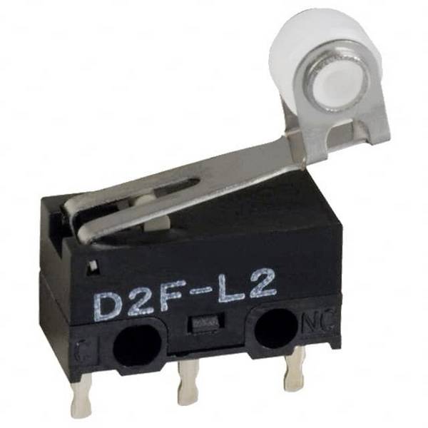 Omron D2F-L2 mikrospínač  30 V/DC 2 A 1x zap/(zap)   1 ks Bag