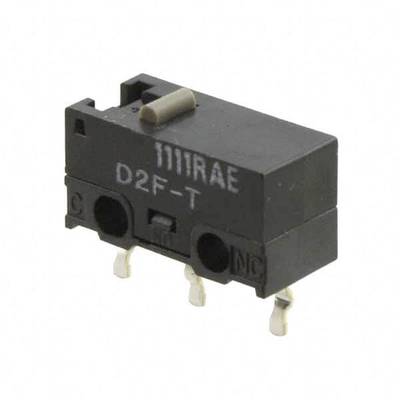 Omron D2F-T mikrospínač 30 V/DC 2 A 1x zap/(zap) 1 ks Bag