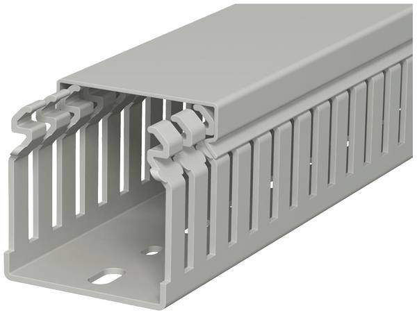 OBO Bettermann 6178314 káblový kanál horná časť (d x š x v) 2000 x 50 x 50 mm 18 ks sivá