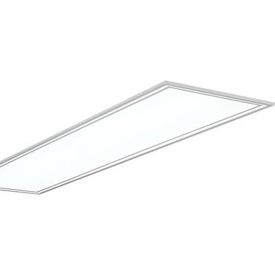 Obdĺžnikový, plochý LED panel, ktorý zabezpečuje rovnomerné stropné osvetlenie.
