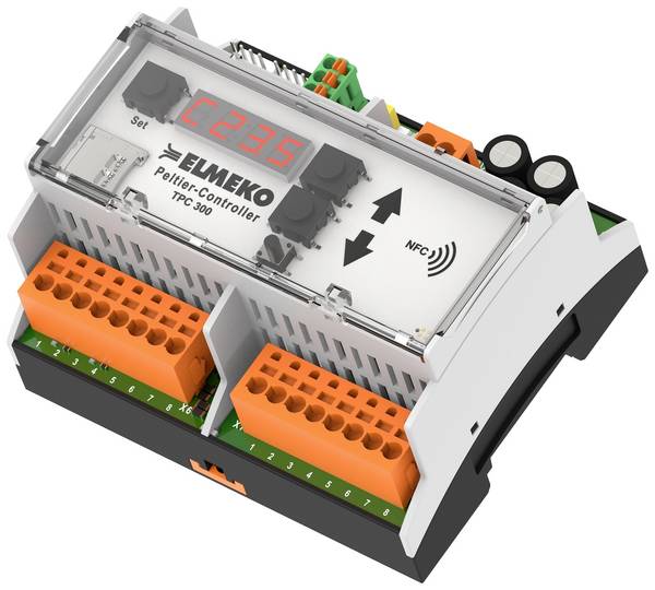 Elmeko TPC 300, 24 V DC, 20 A riadiaca jednotka 24 V/DC, (š x v x h) 108 x 90 x 61 mm, Piece, 1 ks