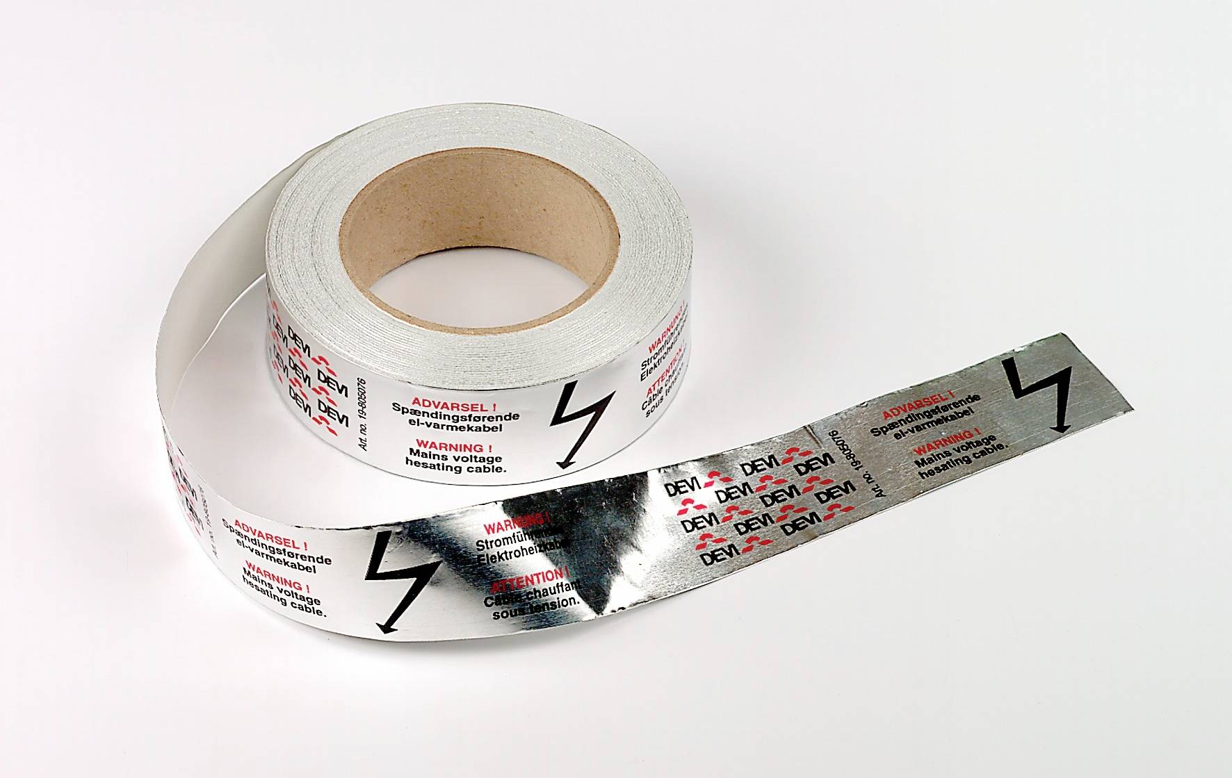 Danfoss 19-805076 19805076 Nastro adesivo in alluminio Argento (L x L) 50 m x 38 mm 50 m