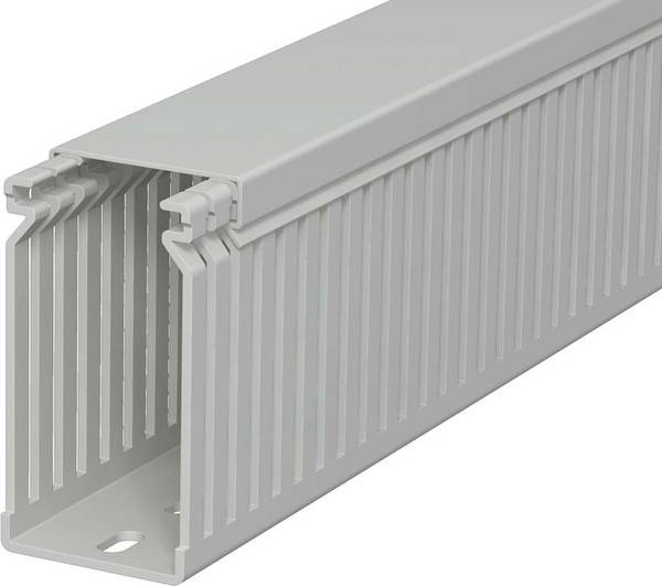 OBO Bettermann 6178943 káblový kanál horná časť (d x š x v) 2000 x 40 x 80 mm 12 ks sivá