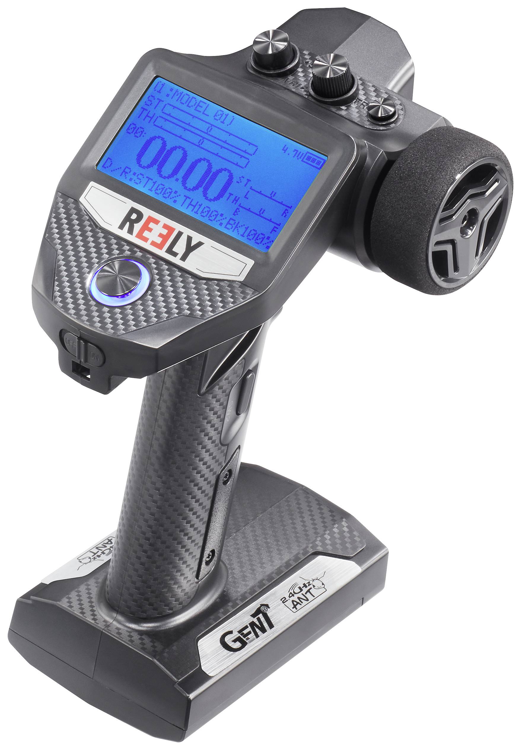 Radiocomando con impugnatura a pistola Reely Gen7 2,4 GHz Numero canali: 7 incl. ricevitore