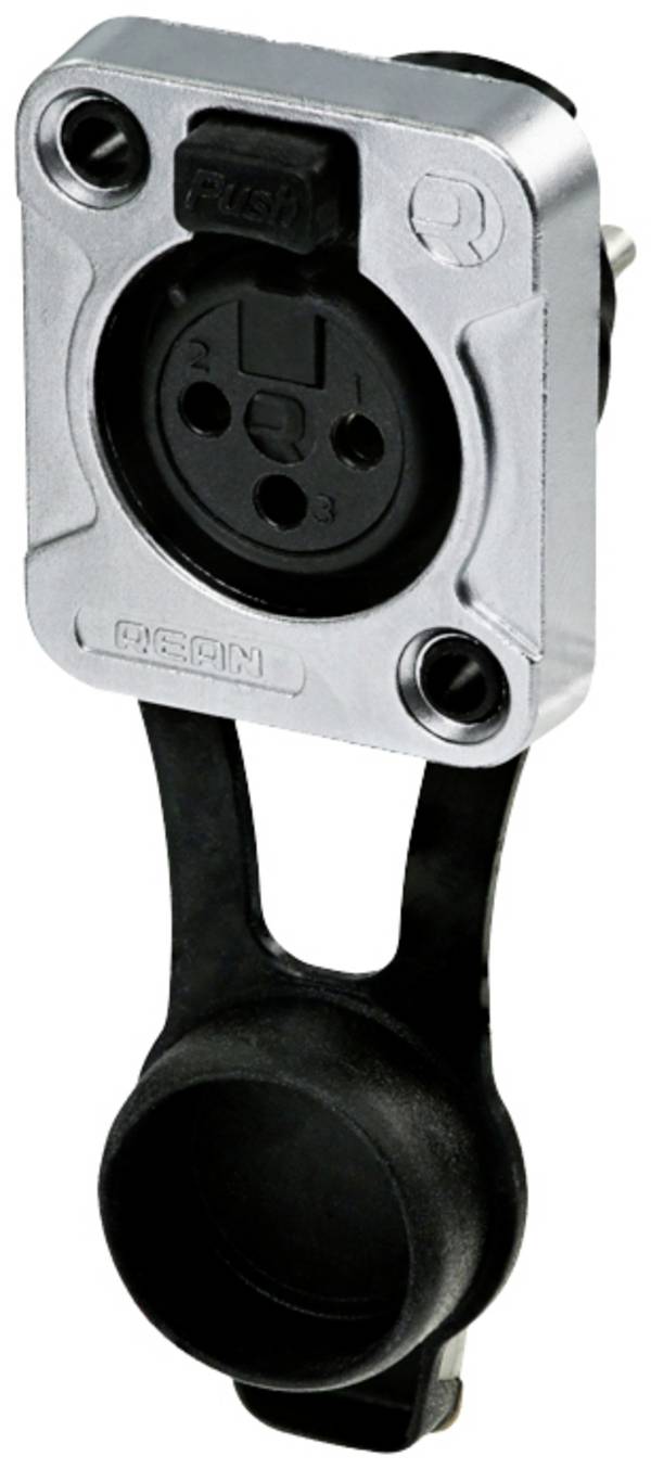 Rean AV RRX3F-Z-000-1 XLR konektor zásuvka, vstavateľná Pólov: 3 1 ks