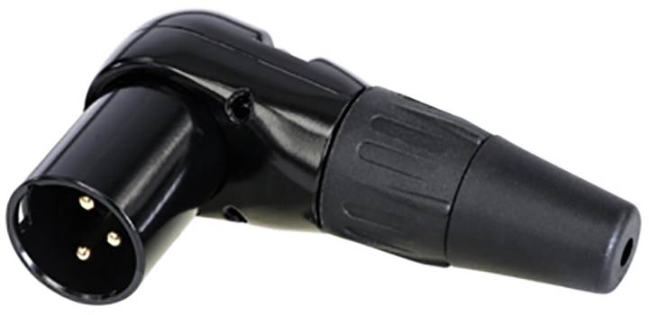 Rean AV RC3MR-B Connettore XLR Spina angolata Numero Poli (num): 3 1 pz.
