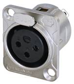 Rean AV RC3FDL Connettore XLR Presa Numero Poli (num): 3 1 pz.