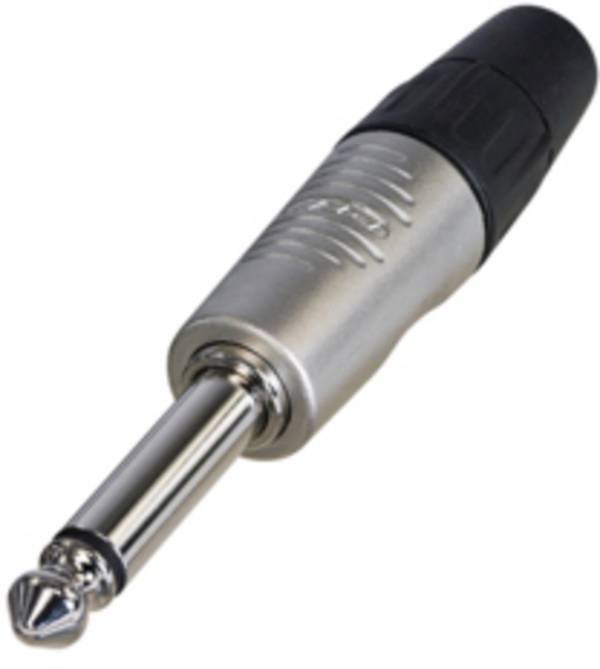 Rean AV RP2C jack konektor 6.35 mm zástrčka Pólov: 2   1 ks
