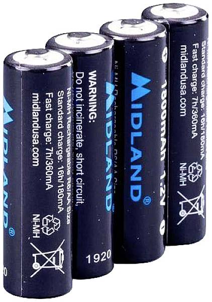 Midland Batteria per ricetrasmittente 1.2 V 1800 mAh