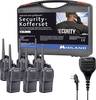 Midland G15 Pro NC PMR 6er Security inkl. MA 25-M C1127.S5 PMR rádiostanica/vysielačka sada 6 ks
